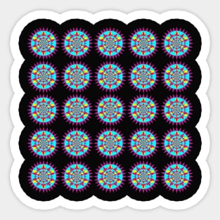Ekaa wallpaper pattern 16 Sticker
